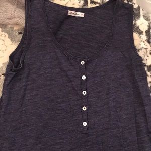 Button tank top
